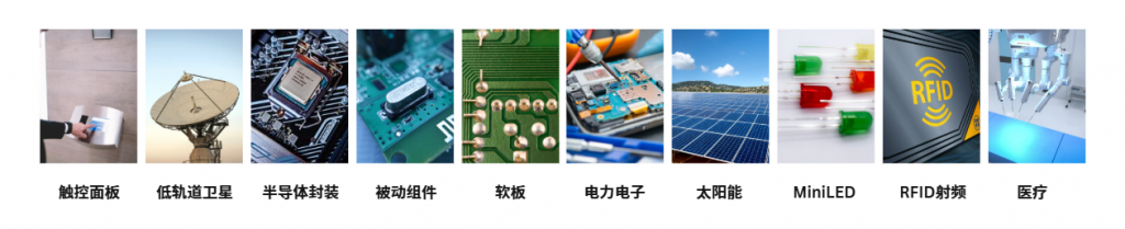 触控面板 低轨道卫星 半导体封装 被动组件 软板 电力电子 太阳能 MiniLED RFID射频 医疗